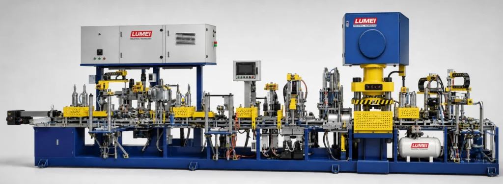 Single head fully automatic propulsion machine (34–50 stations) — equipment photograph