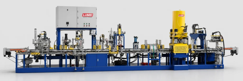 Single head fully automatic propulsion machine (54–58 stations) — equipment photograph